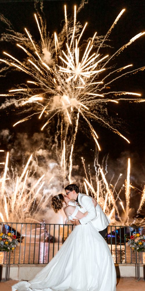 Disney Yaht Club Wedding - Brooklyn + Michael - Fireworks Bride